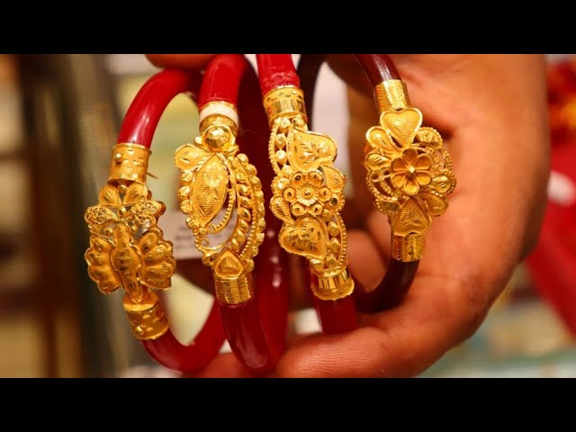 Pin by rose love2 on shakha pola badhano | Gold jewellery design necklaces,  Bridal gold jewellery designs, Gold jewelry fashion